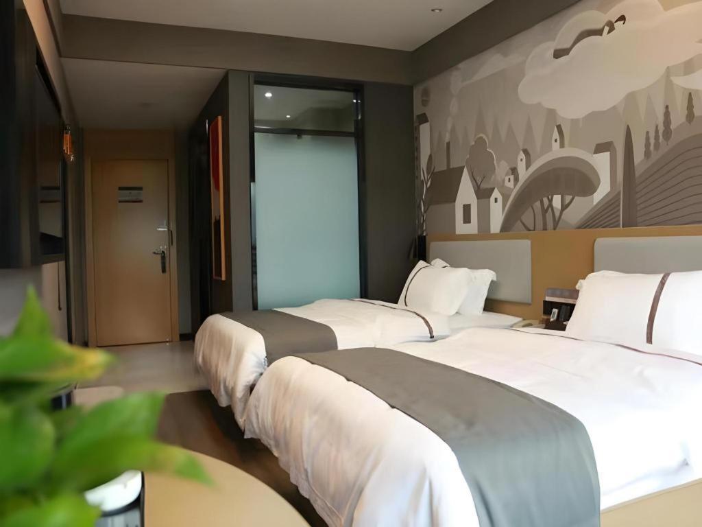 Thank Inn Hotel Hubei Wuhan Caidian Zhong Fa Xincheng Tongji Ngoại thất bức ảnh