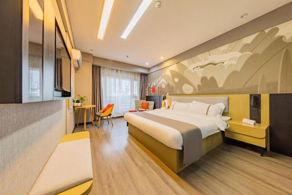 Thank Inn Hotel Hubei Wuhan Caidian Zhong Fa Xincheng Tongji Ngoại thất bức ảnh