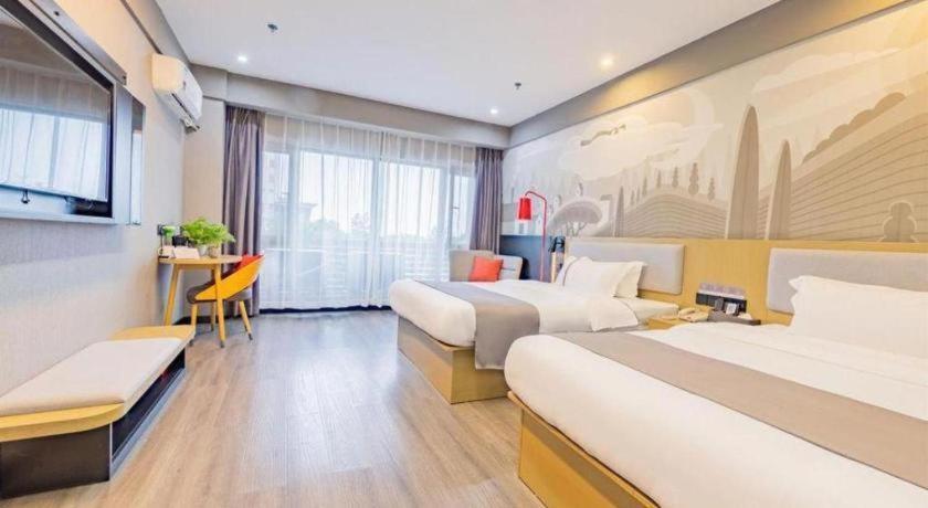 Thank Inn Hotel Hubei Wuhan Caidian Zhong Fa Xincheng Tongji Ngoại thất bức ảnh
